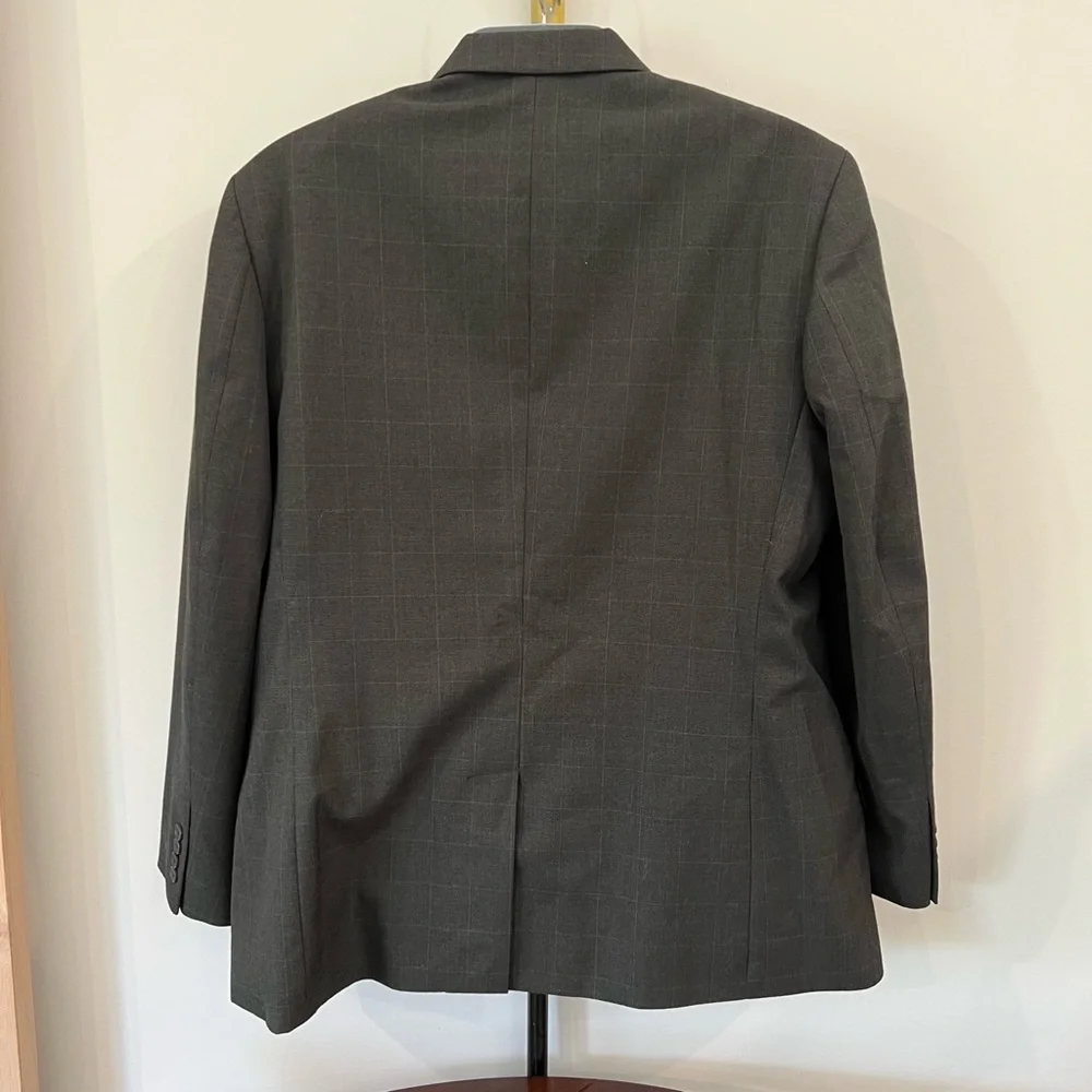 INC Macys Gray Sports Coat Charcoal Blazer Jacket size XXL